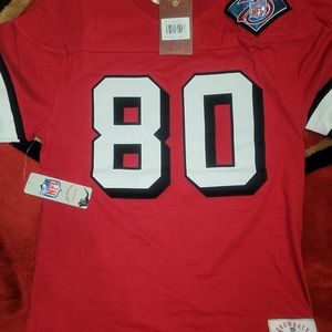 Brand new 49ers long sleeve Jerry Rice shirt, size Medium men